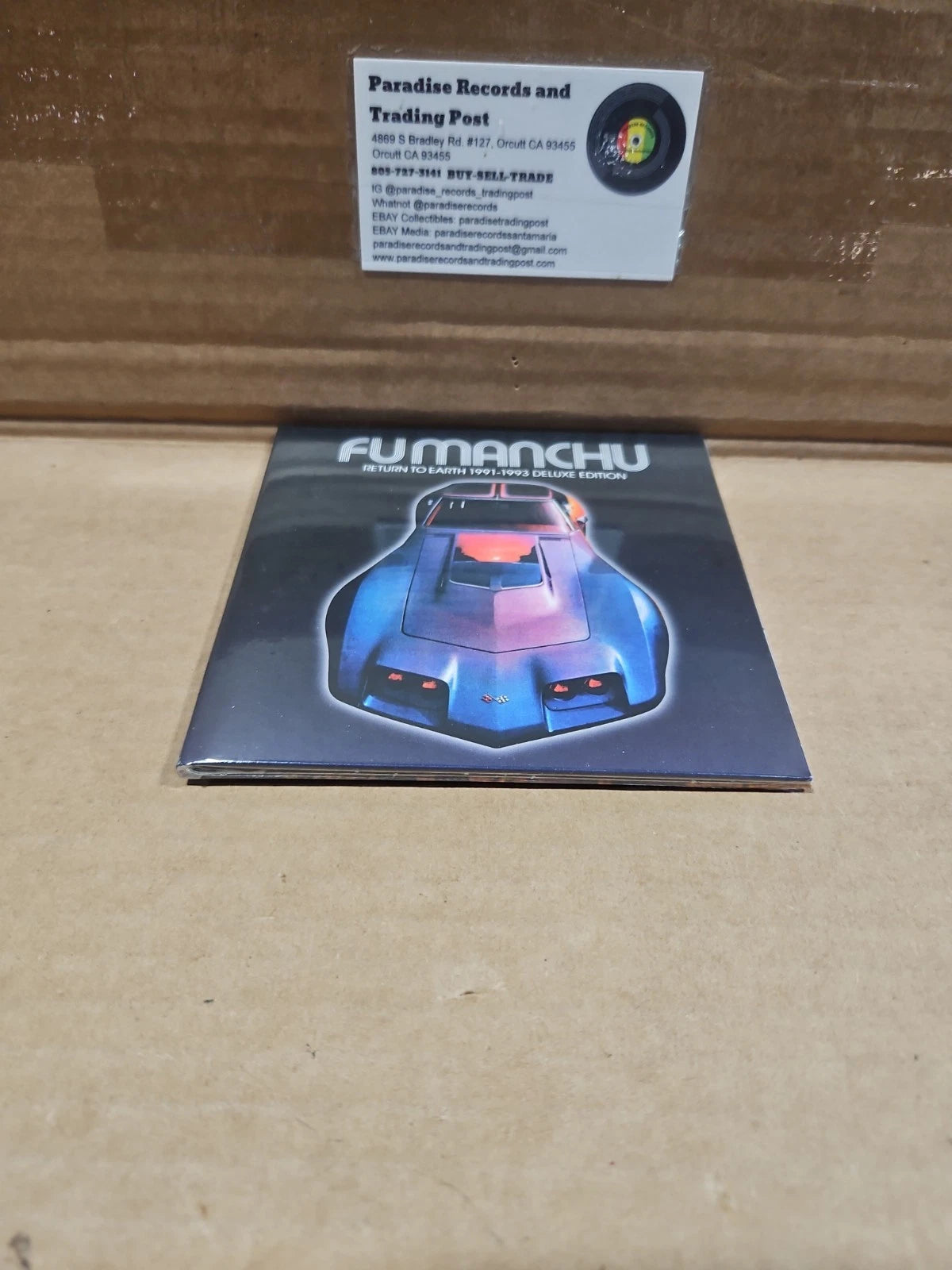 Fu Manchu CD Return To Earth 1991-1993 UK import Bonus Tracks 2021 Sealed New
