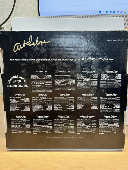 ART LABOE SIGNED Various Artists Oldies but Goodies Record Album Vinyl LP