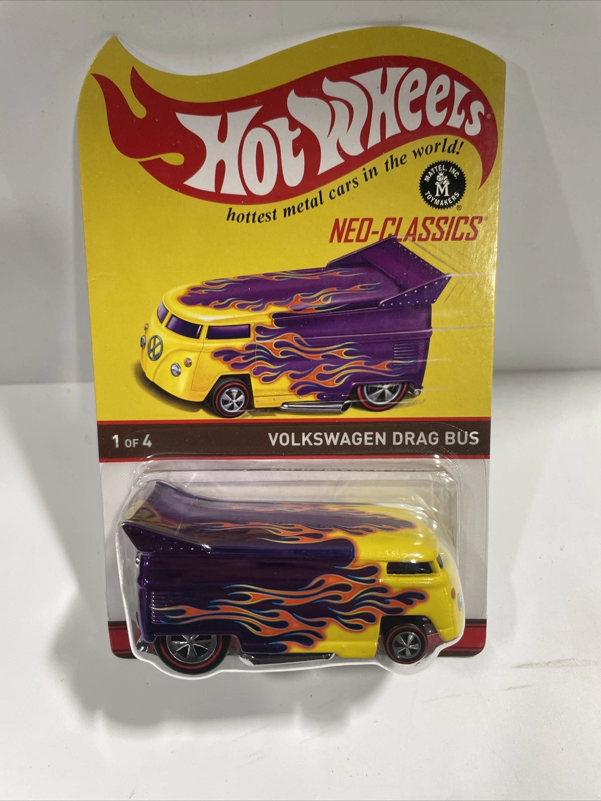Hot Wheels Volkswagen Drag Bus VW RLC/HWC Neo-Classics Purple 05390/07500