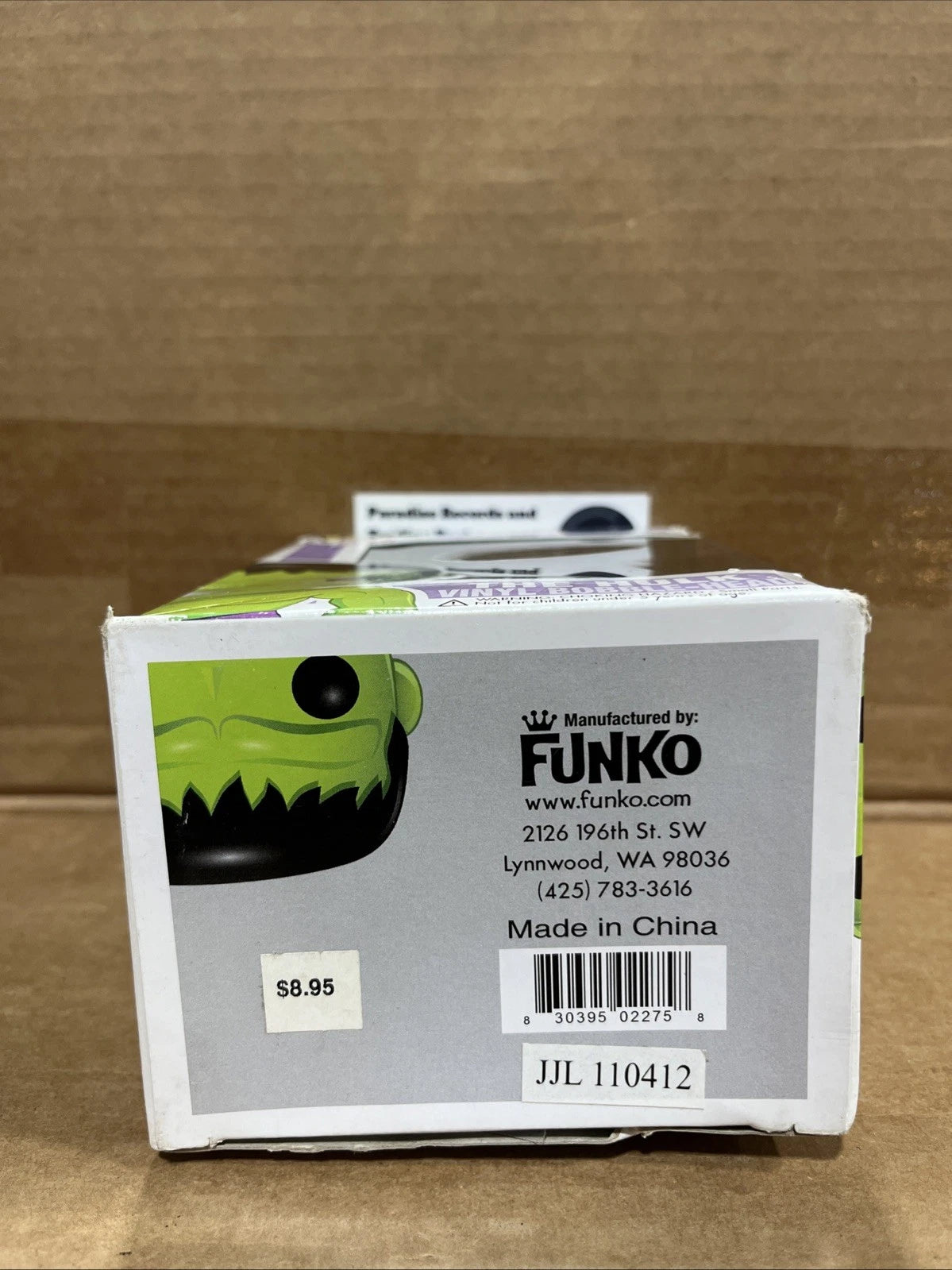Funko Pop! Marvel Universe: The Hulk #08 Vaulted Box Large Font w/Soft Protector