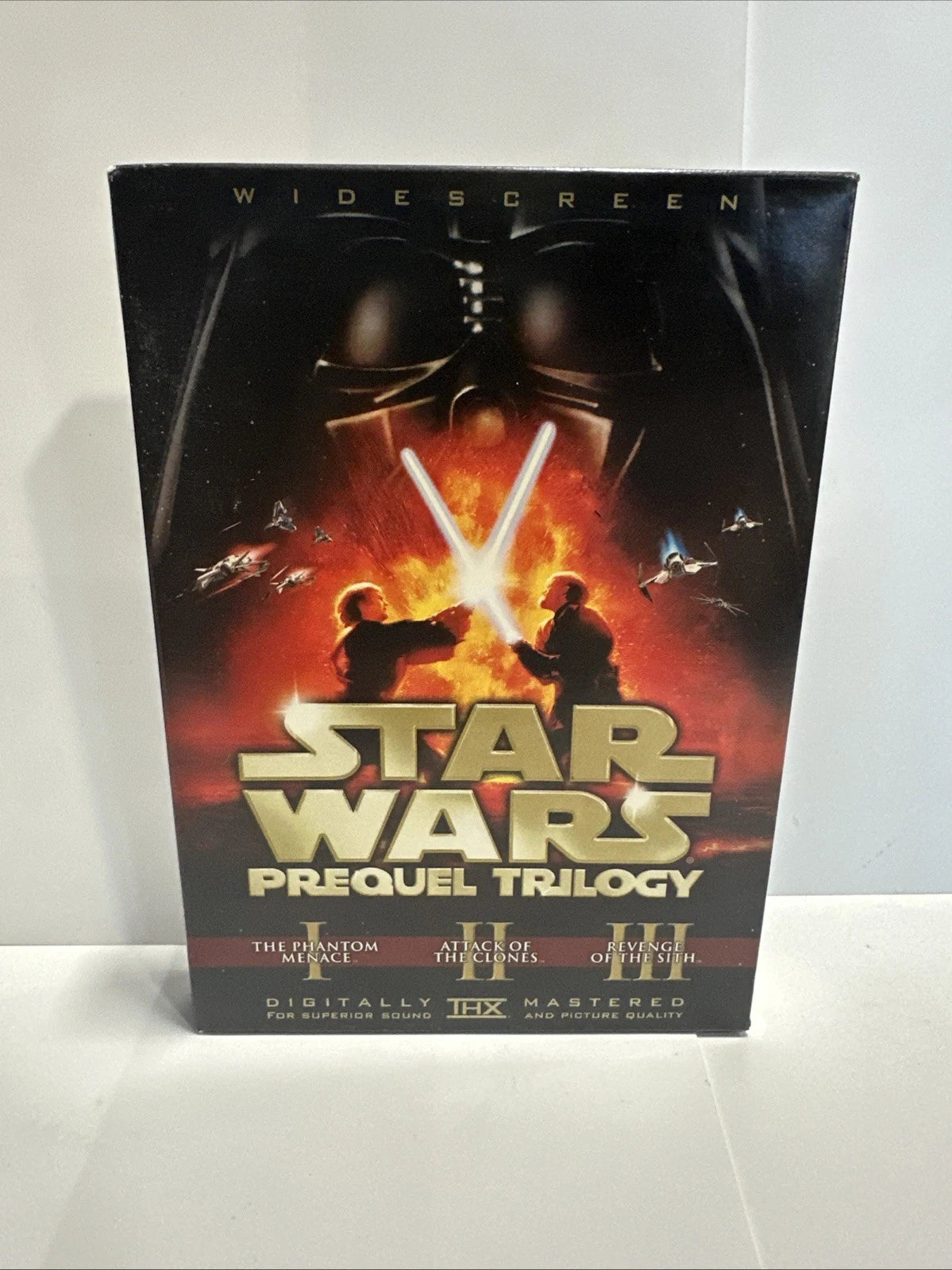 STAR WARS PREQUEL TRILOGY (DVD) NEAR MINT