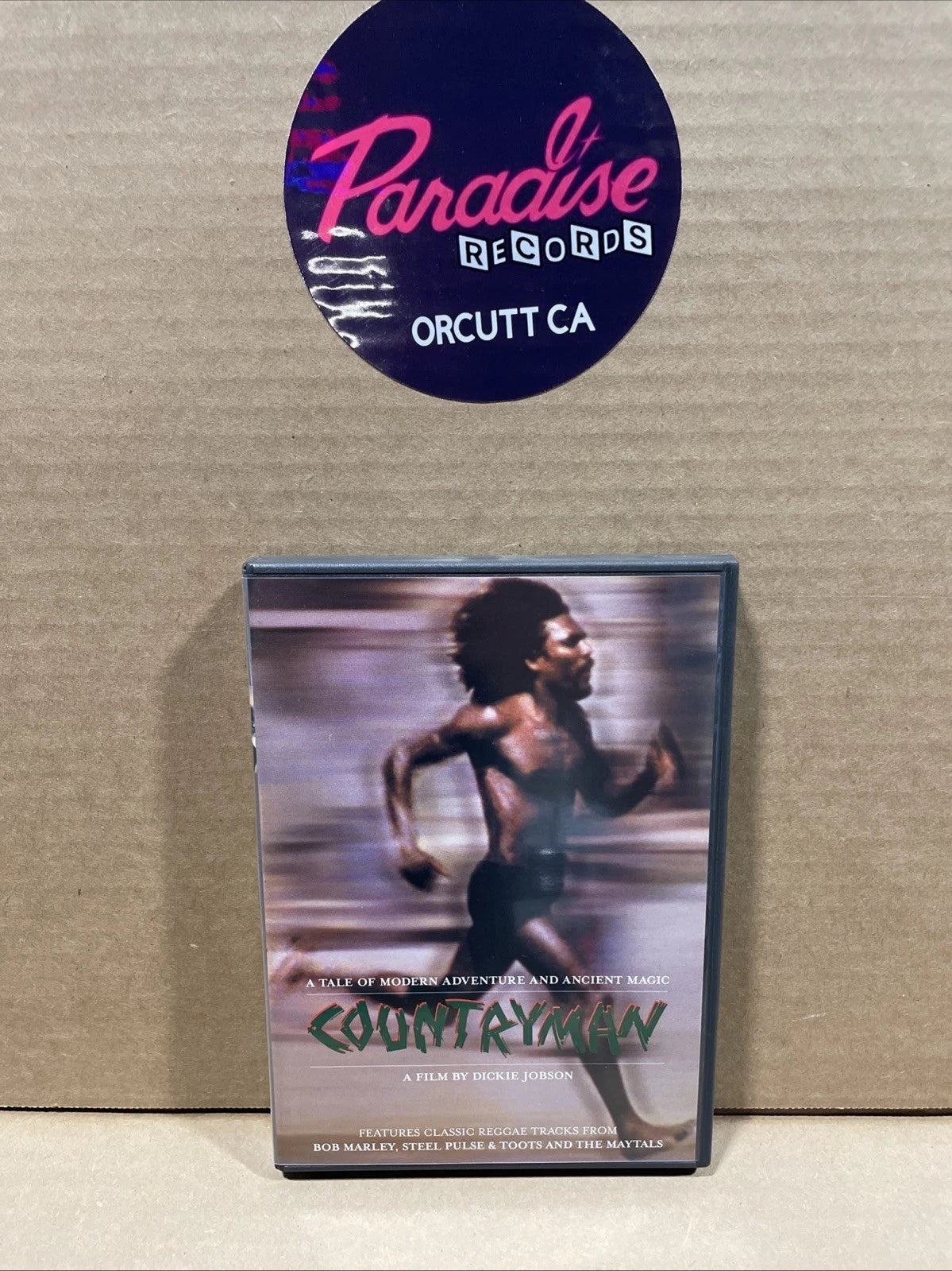 DVD Countryman Jamaican Movie Dickie Jobson OOP Cult Classic Reggae