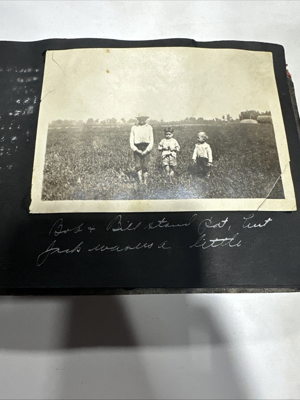 Vintage 1920’s Photograph Americana Book With Over 100 Photos Included Writing