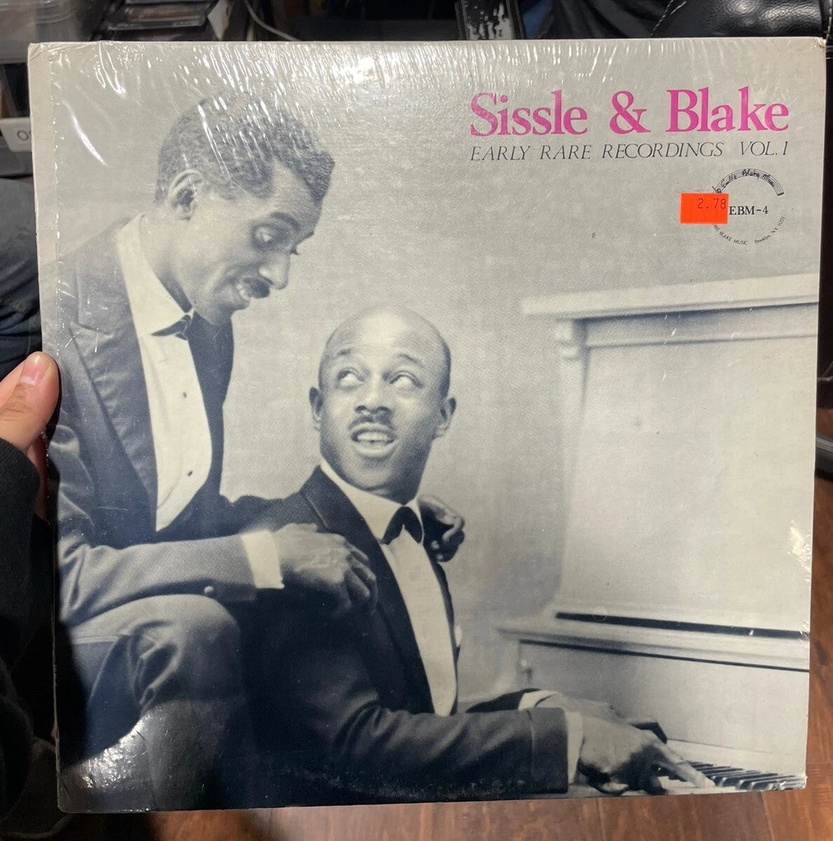 SISSLE & BLAKE (LP) Vol.1 EBM-4 New Sealed