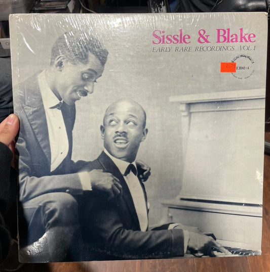 SISSLE & BLAKE (LP) Vol.1 EBM-4 New Sealed
