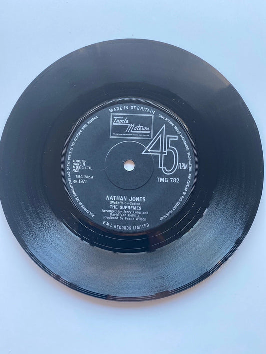 THE SUPREMES - NATHAN JONES 7" 45 EX Vinyl UK Original Single Northern Soul