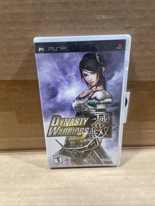 Dynasty Warriors Vol 2 Sony PSP Authentic and Tested CIB