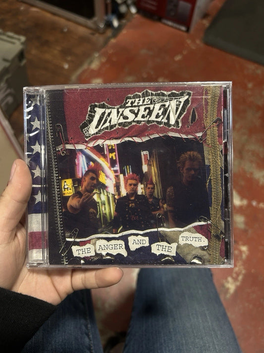 THE UNSEEN - THE ANGER AND THE TRUTH NEW CD