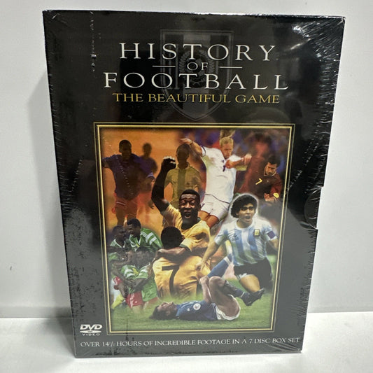 History of Football - The Beautiful Game DVD (2006) Terence Stamp SEALED