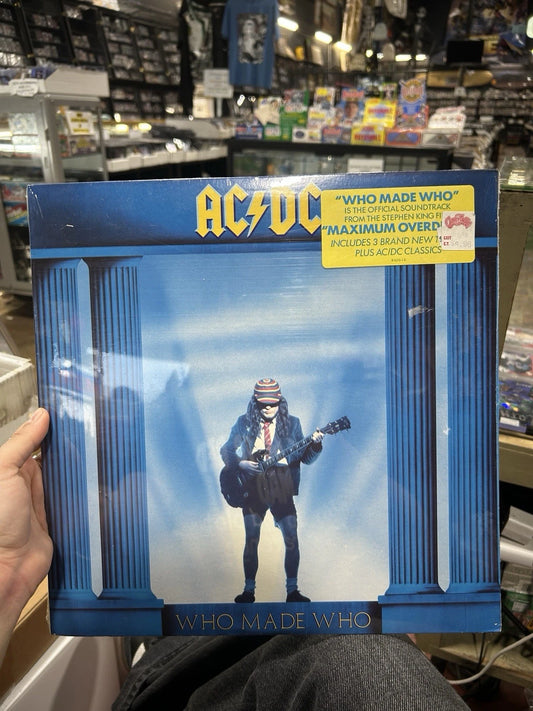 AC/DC “Who Made Who”Vinyl Record LP 1986, Atlantic 81650-1-E New Sealed Hype