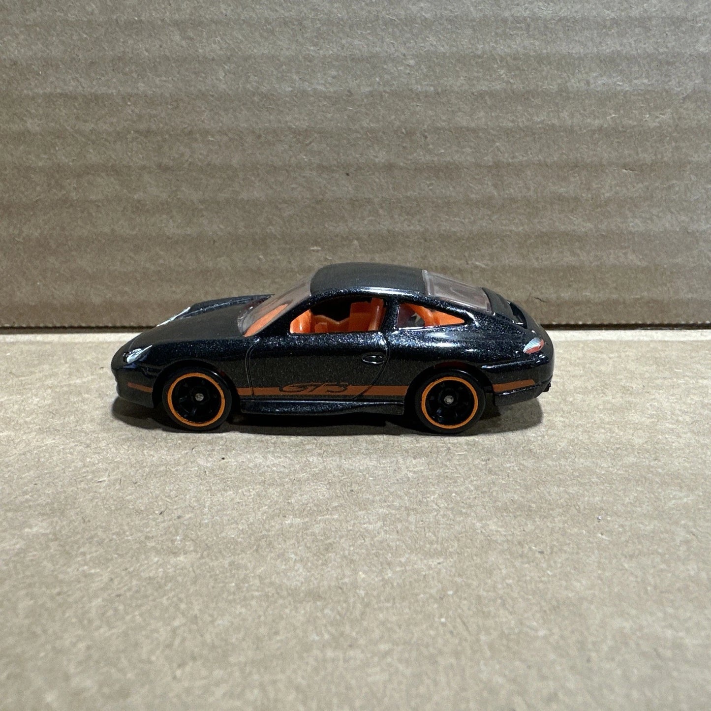 2010 Hot Wheels Speed Machines Porsche 911 GT3 Road Cup Black