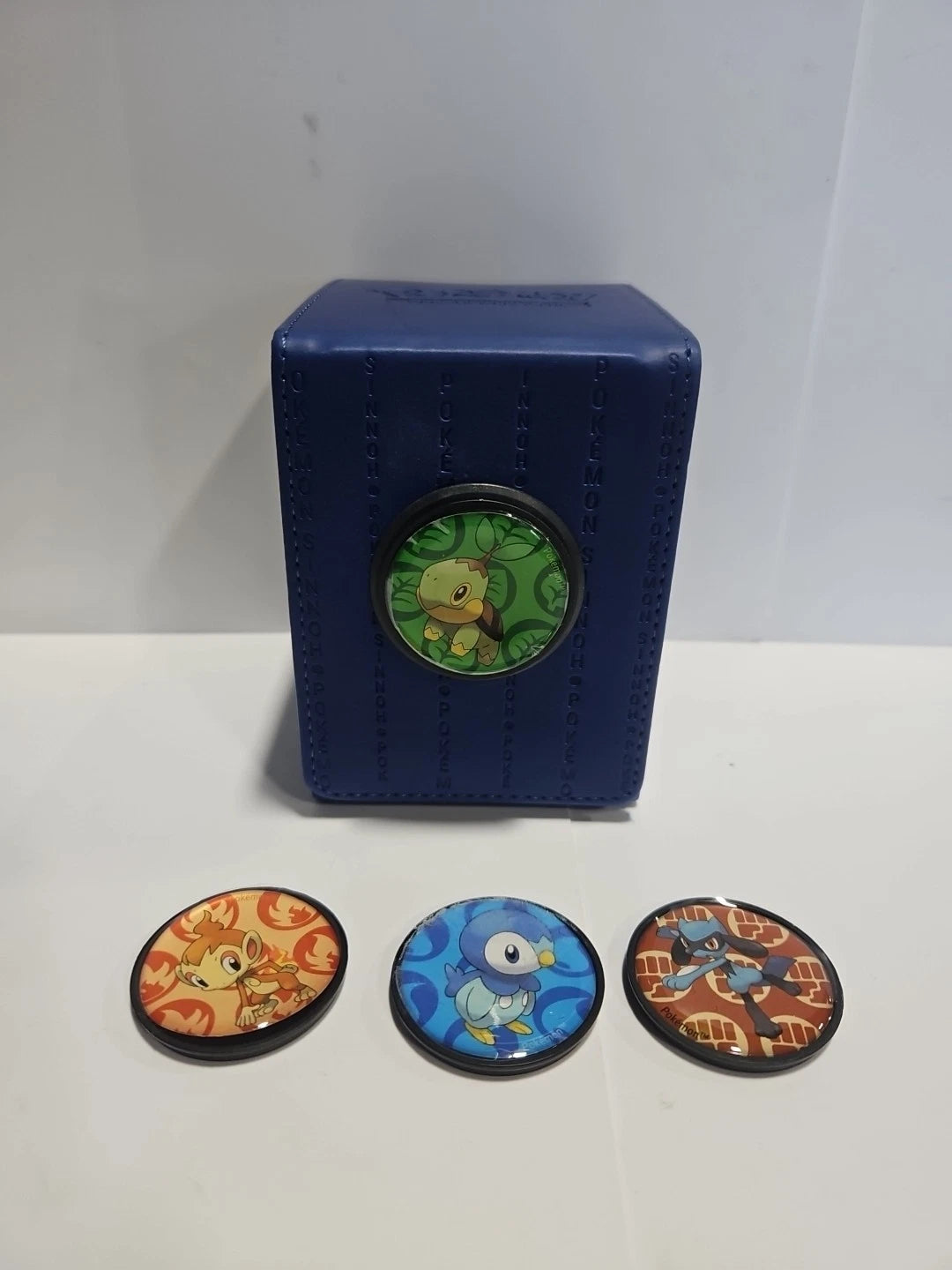 Ultra Pro Pokemon Sinnoh Alcove Click Deck box 100ct Trading Card Deckbox