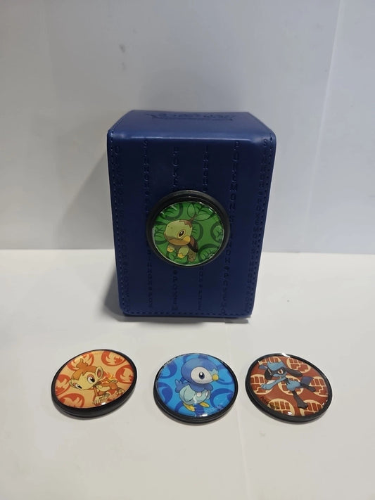 Ultra Pro Pokemon Sinnoh Alcove Click Deck box 100ct Trading Card Deckbox
