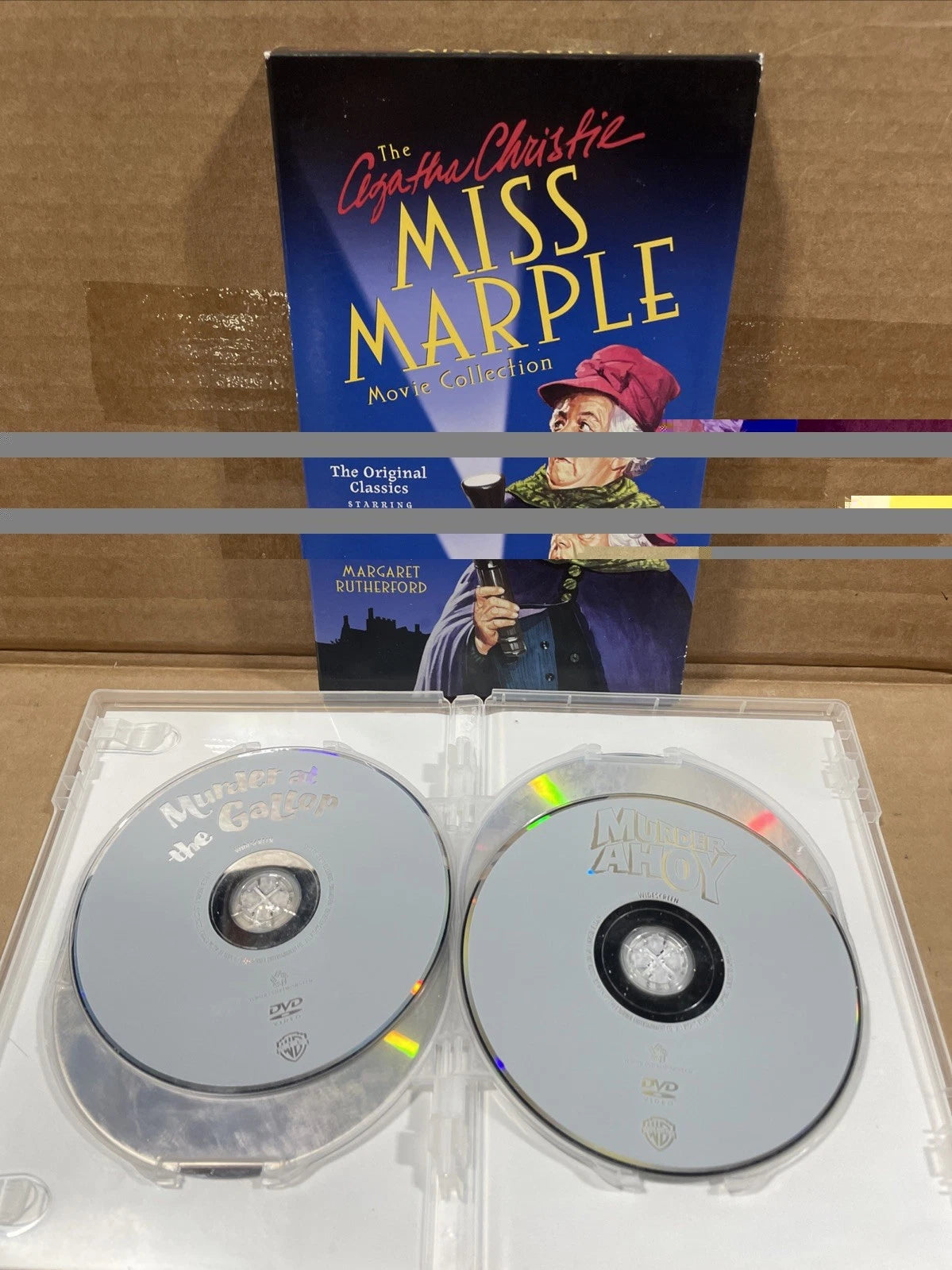 The Agatha Christie Miss Marple Movie Collection Rare OOP 4-Disc DVD Set