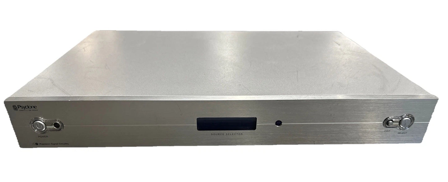 Psyclone PSC01 Component/S-Video/Composite Audio Video Selector NO REMOTE Tested