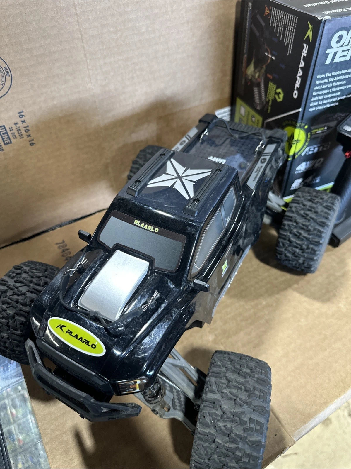 Rlaarlo Amorim Omni Terminator 4WD Remote Control Monster Truck 60-80 Kph 14+