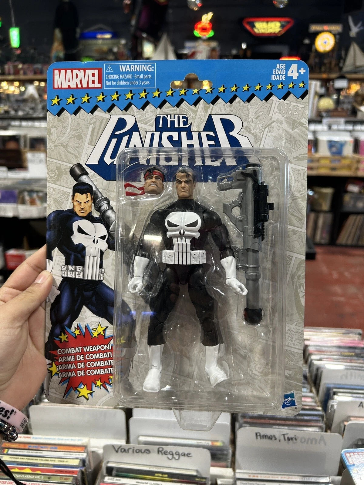 Marvel Legends The Punisher 2017 Retro Collection Action Figure Hasbro