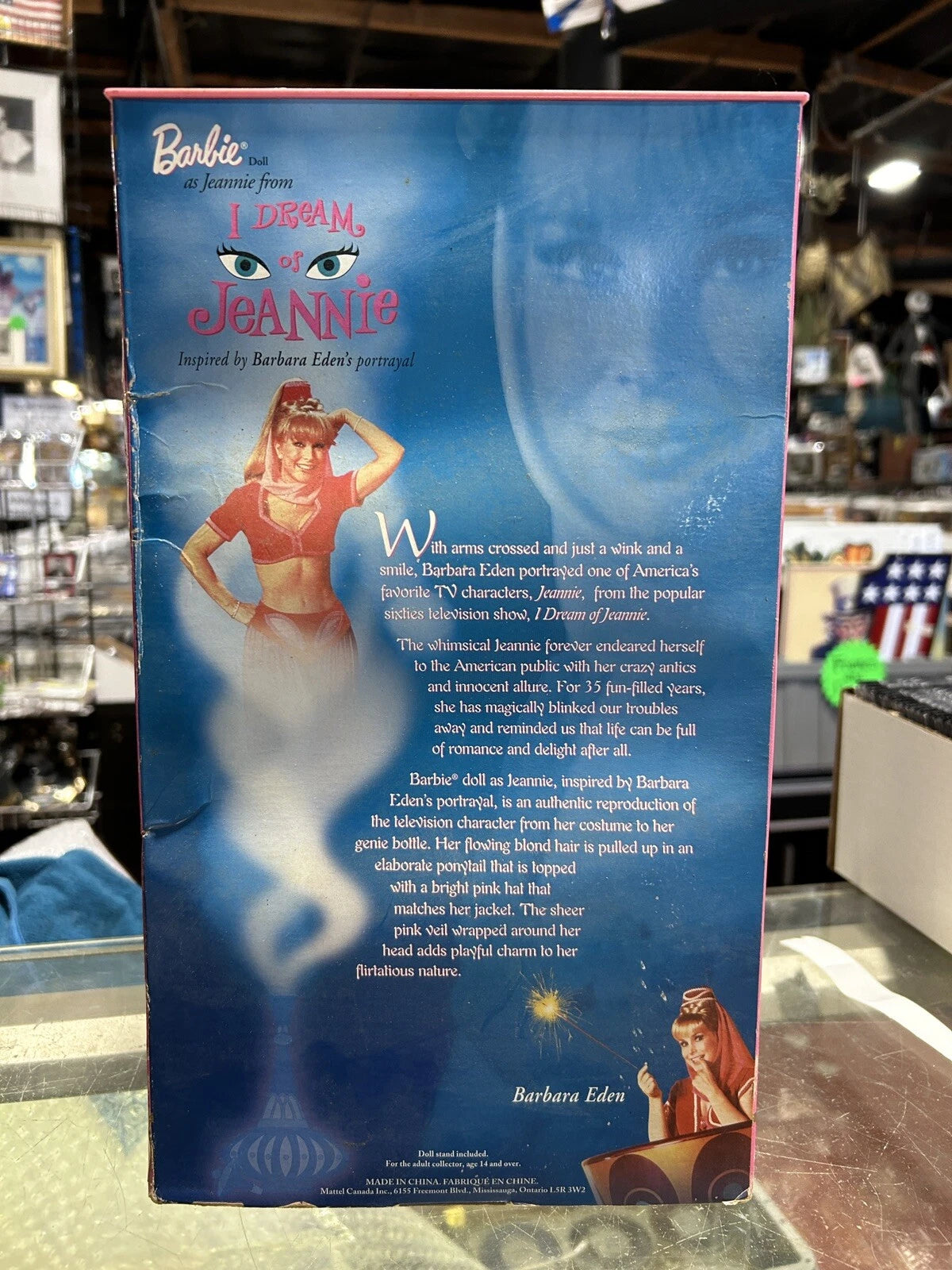 2000 Mattel Barbie I Dream of Jeannie Collector Edition Doll - AS IS