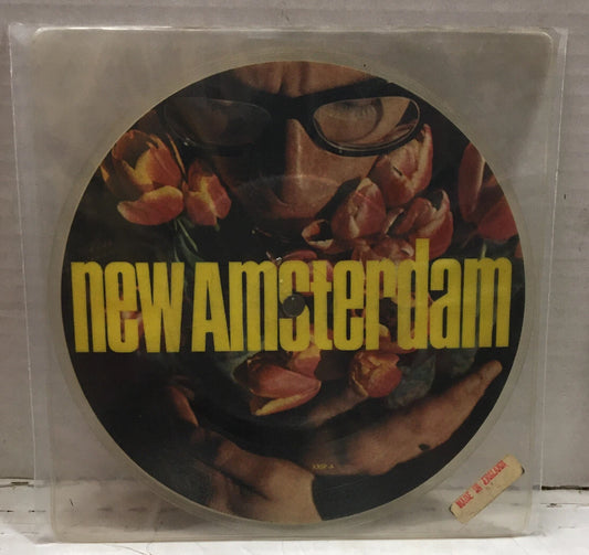 Elvis Costello New Amsterdam 7” EP Picture Disc UK,Clear Rim XX5P