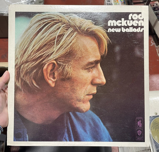 ROD MCKUEN New Ballads LP 1970 15 Track WS1837 white label promo vg++