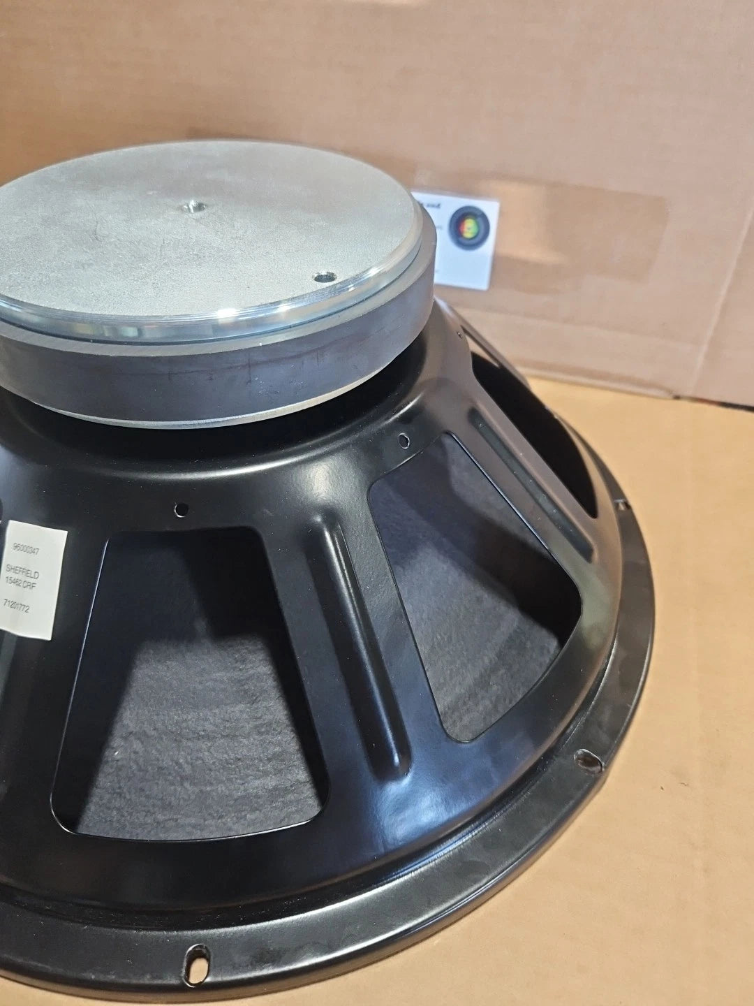 Peavey 15 " Sheffield 8 Ohm Raw Frame Speaker 15462 CRF - Working