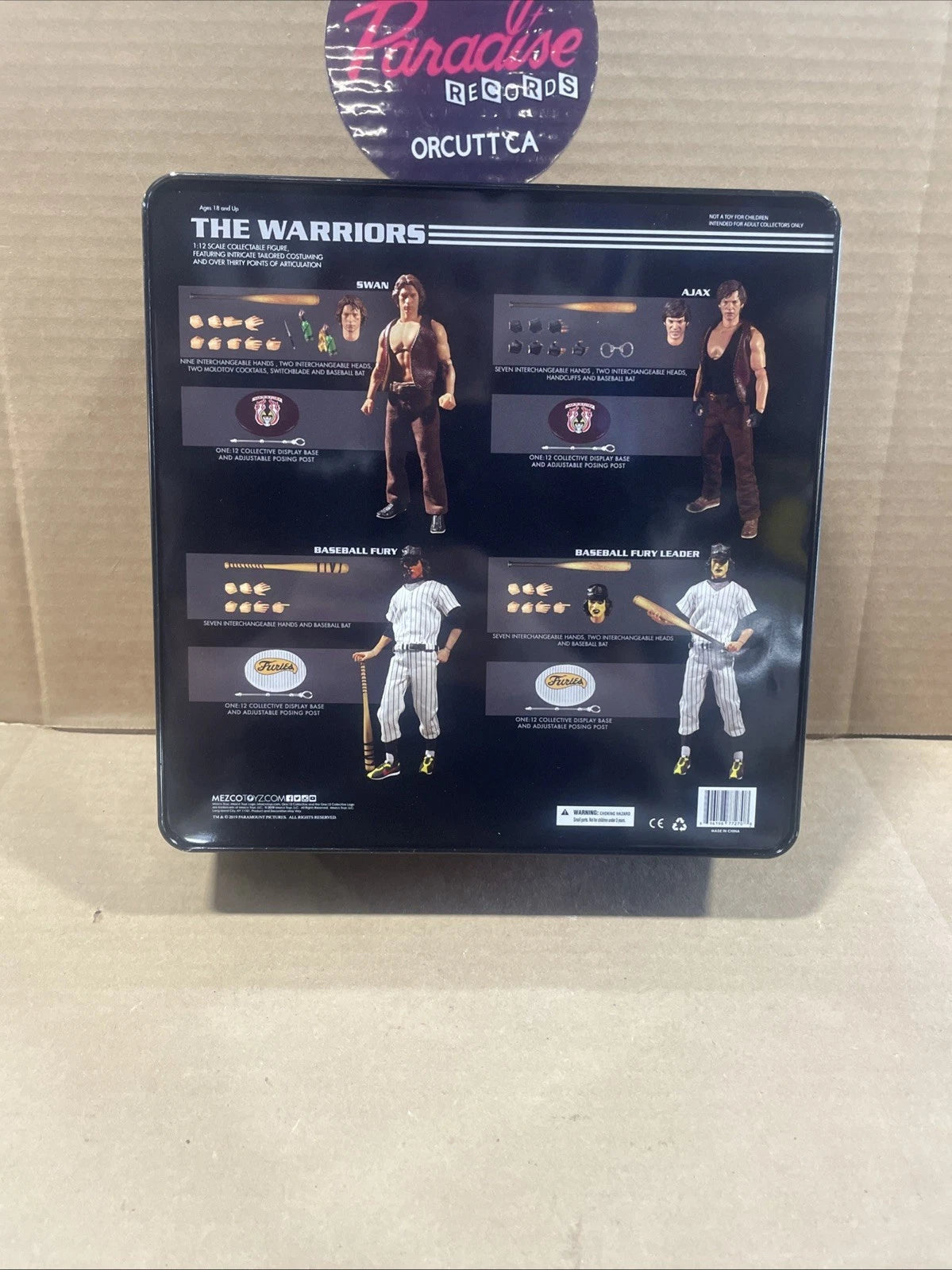 Mezco Toyz 1/12 The Warriors Deluxe Edition Set Action Figure Opened Retro