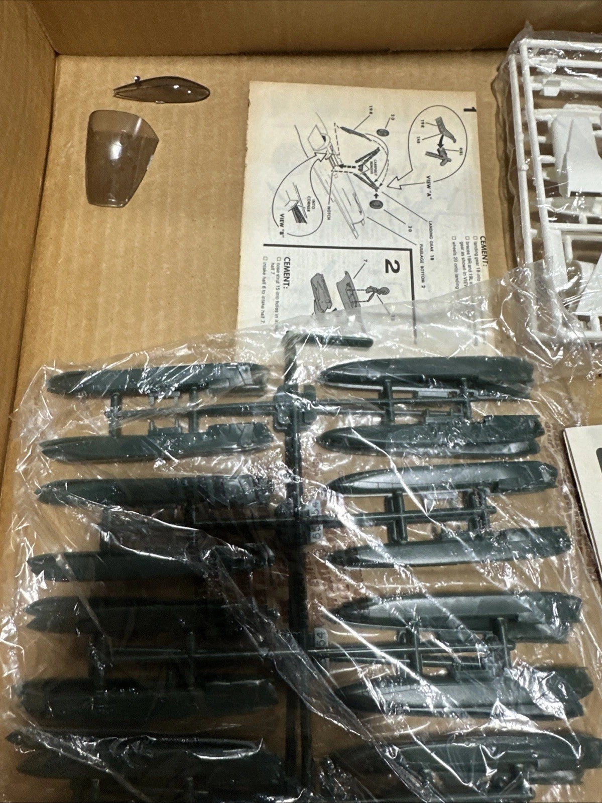 Lot Monogram Airplane Kits B-1B Bomber F-16 1:72 1:48 Unassembled