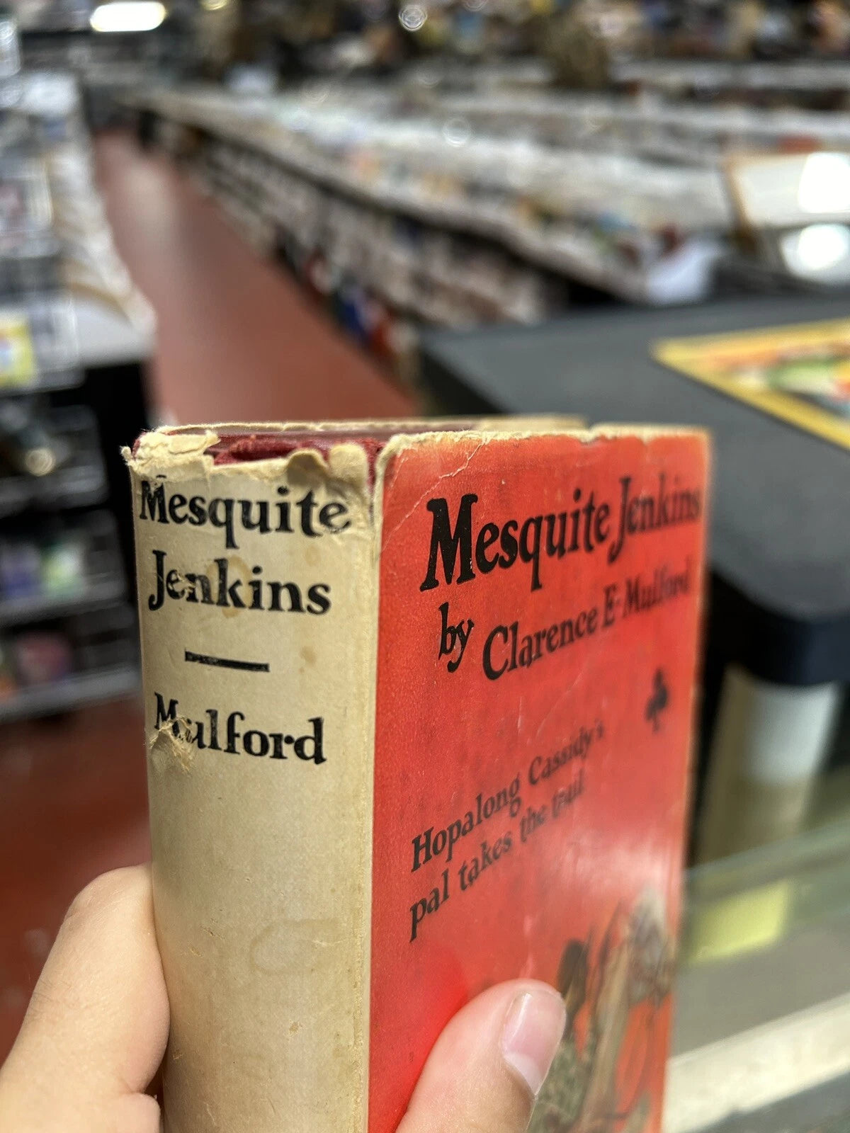 1st Edition w/ DJ Clarence E. Mulford Mesquite Jenkins Doubleday, Doran 1928