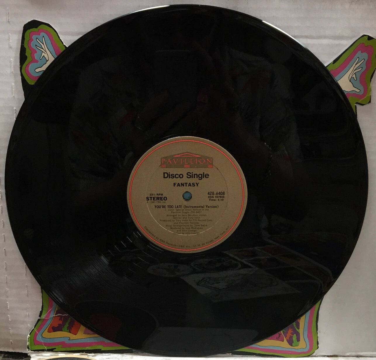 Fantasy You’re Too Late 12” Single 4Z8-6408