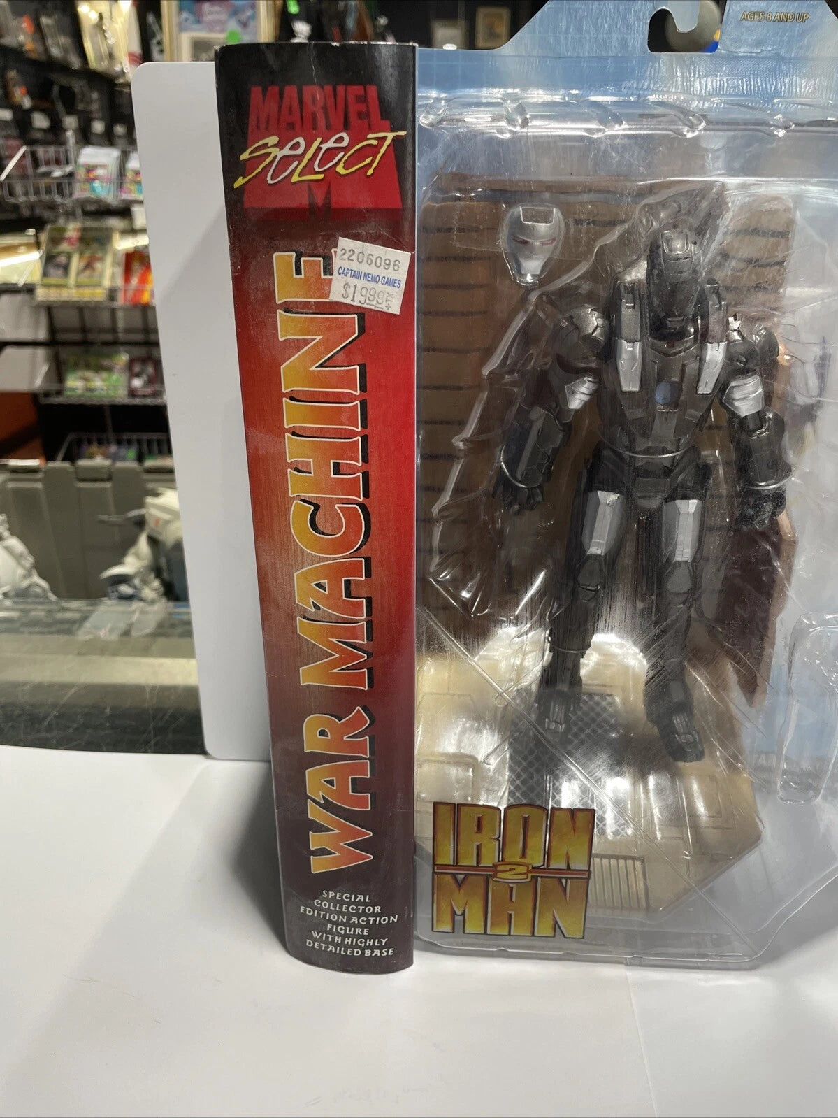 MARVEL SELECT IRON MAN 2 WAR MACHINE ACTION FIGURE New Sealed