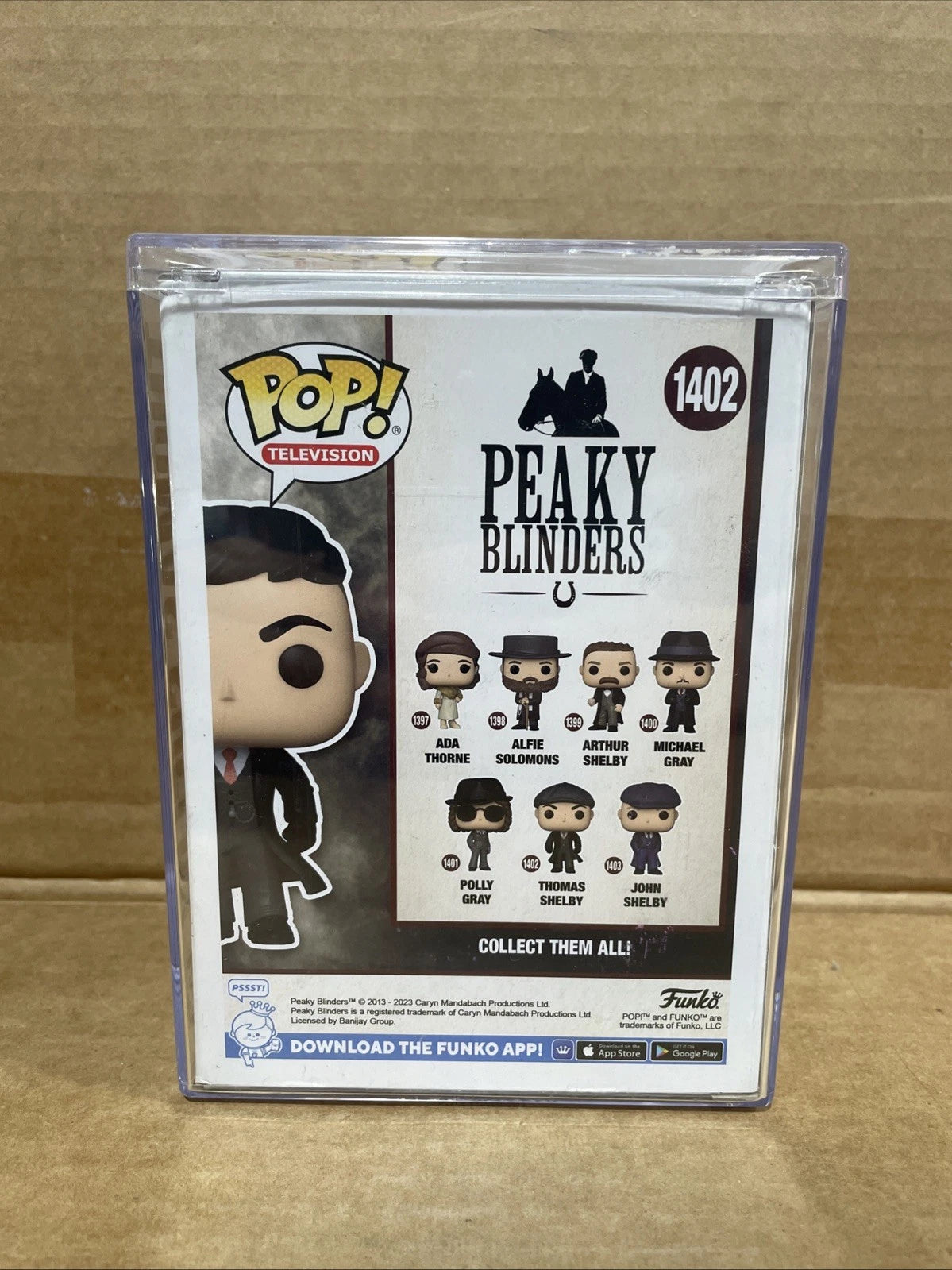 Funko Pop! Vinyl: Peaky Blinders Thomas Shelby #1402 Limited Chase Edition