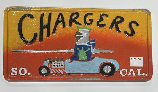Vintage Car Club Plaque Chargers So. Cal