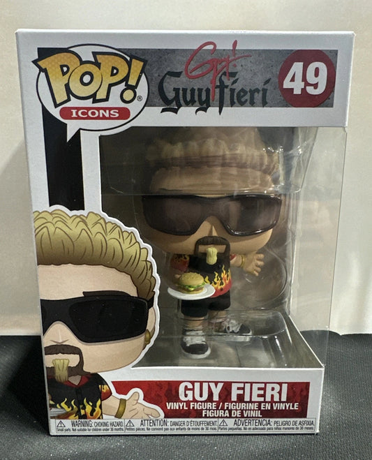 Funko Pop! Vinyl: Icons - Guy Fieri #49 New With Plastic Protector!