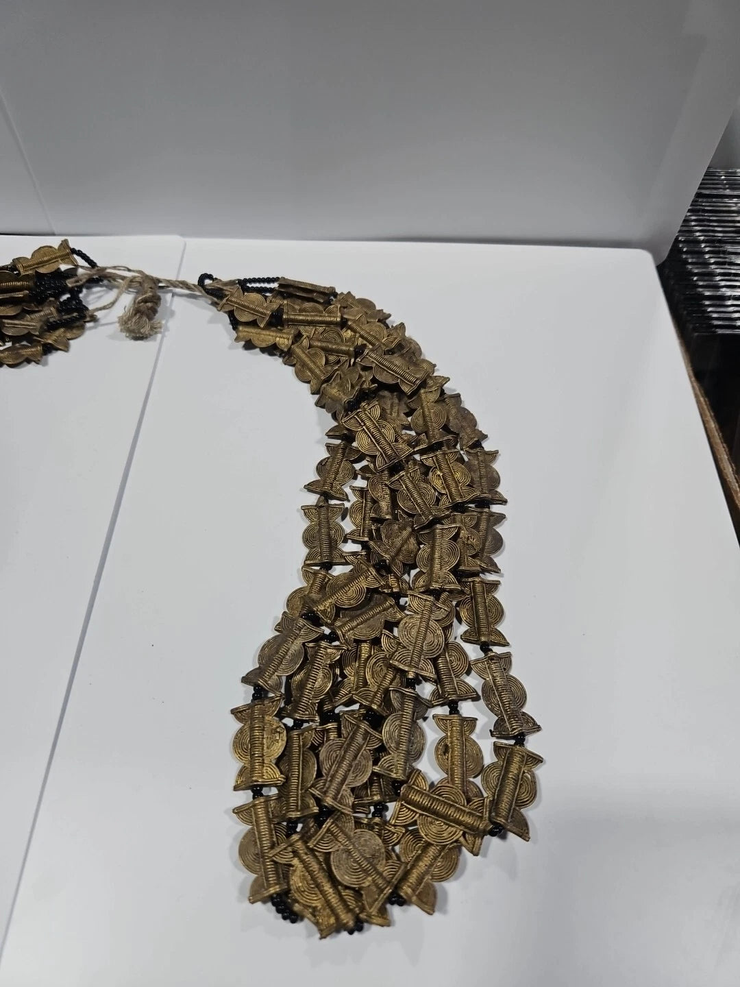 Handmade African Baule Lost Wax Natural African Trade Beads