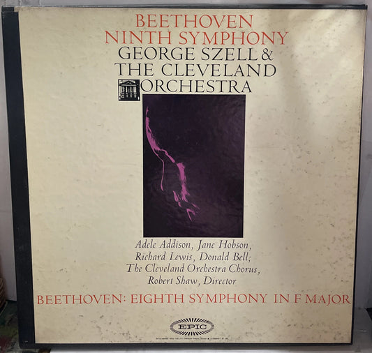George Szell Ninth Symphony/Eight Symphony In F Minor Record Set BSC112