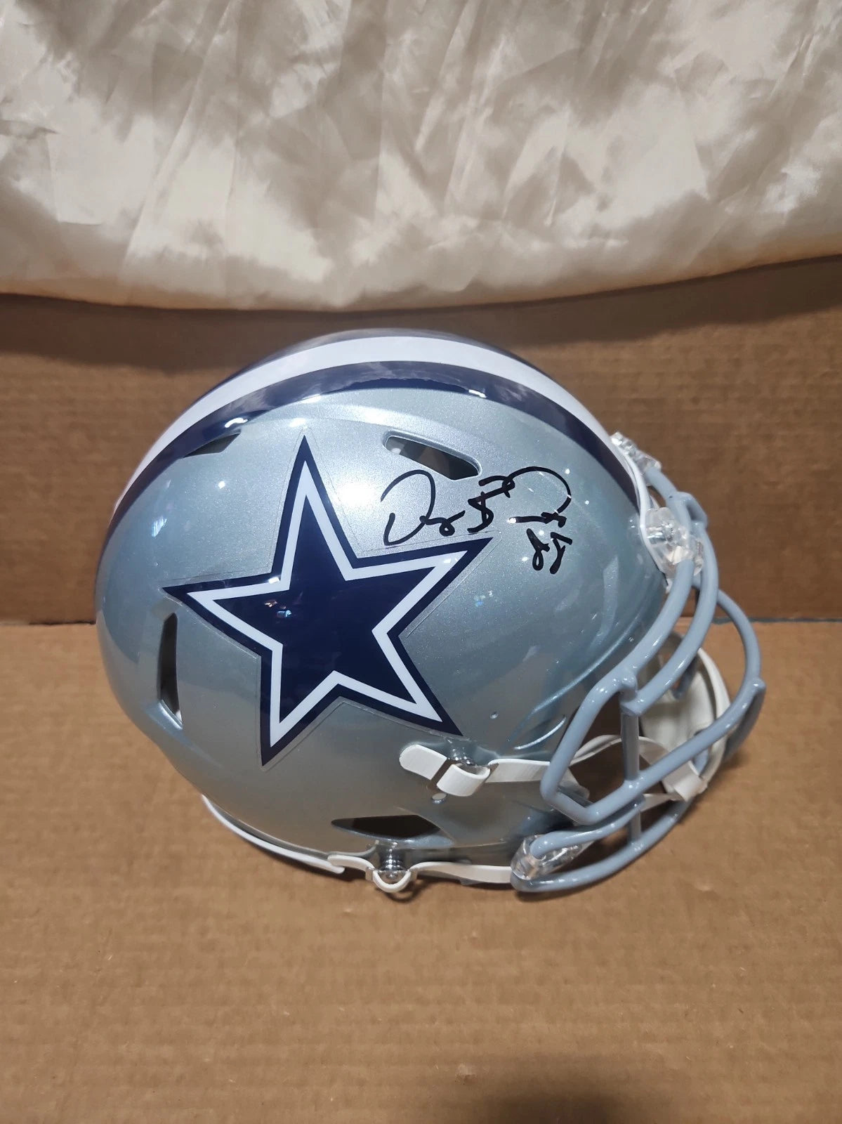 Dez Bryant Beckett Authentication Certification Verification Signed Helmet