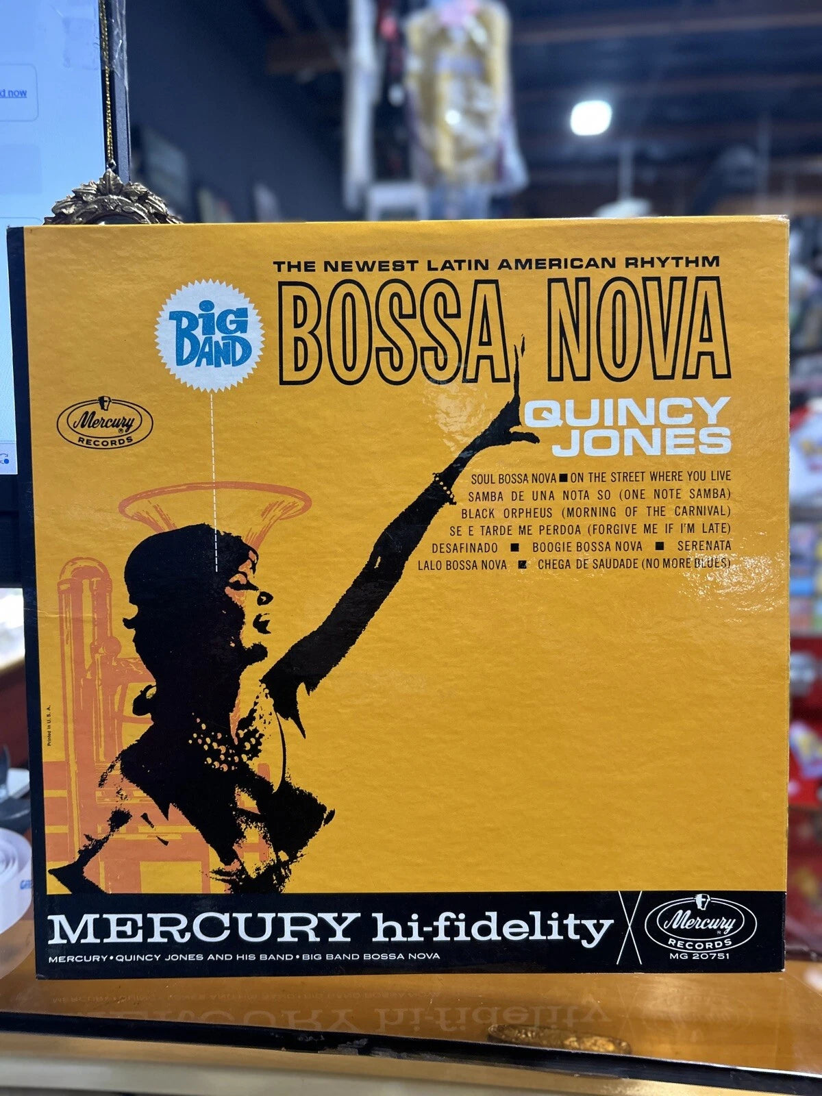 QUINCY JONES AND HIS ORCHESTRA BIG BAND BOSSA NOVA MERCURY MG20751 USA 1962