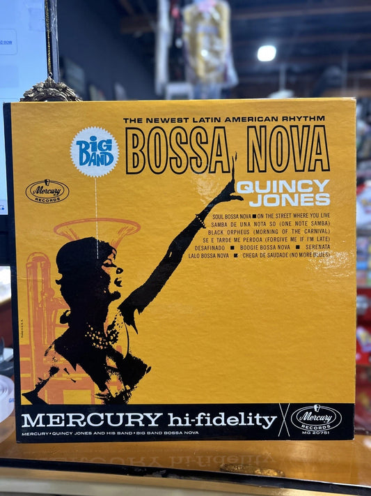 QUINCY JONES AND HIS ORCHESTRA BIG BAND BOSSA NOVA MERCURY MG20751 USA 1962