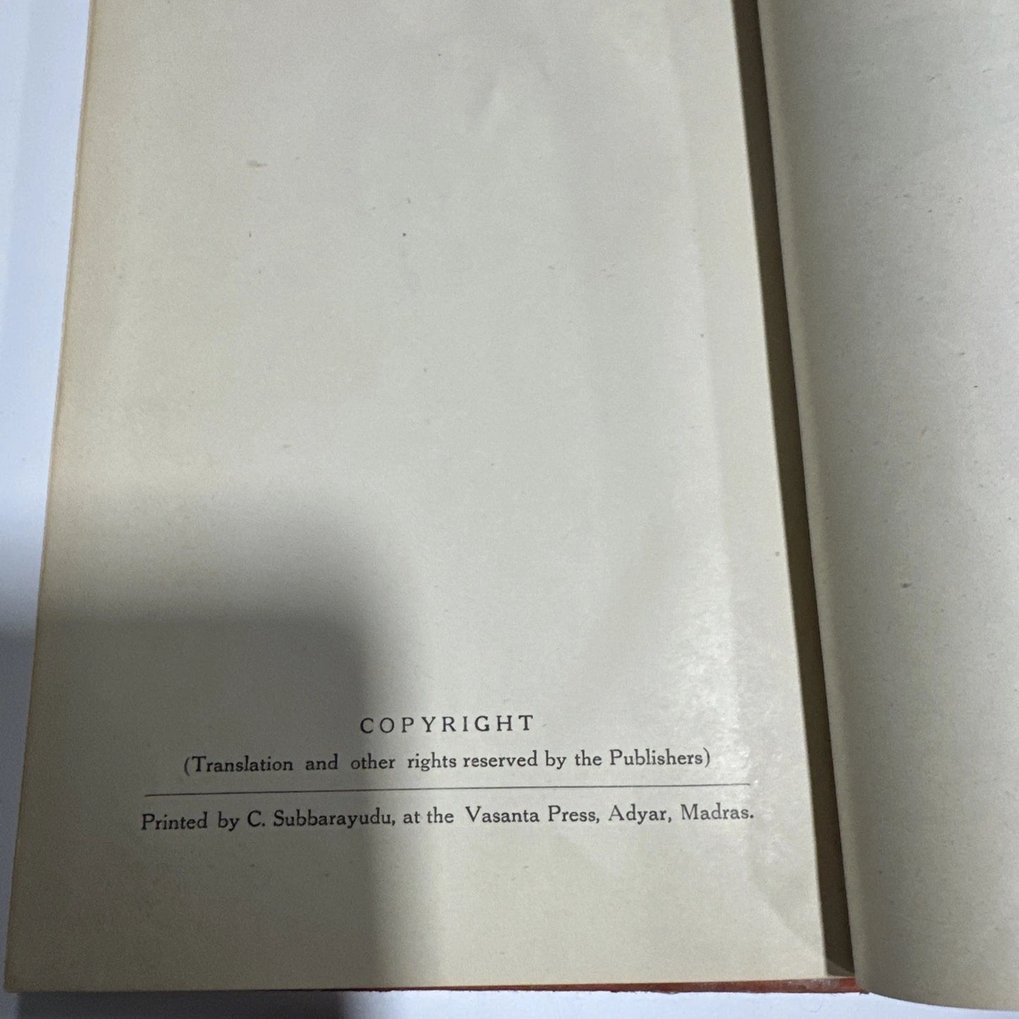 First Principles Of Theosophy: 1963 C. Jinarajadasa, 6th Edition - Vintage 1944