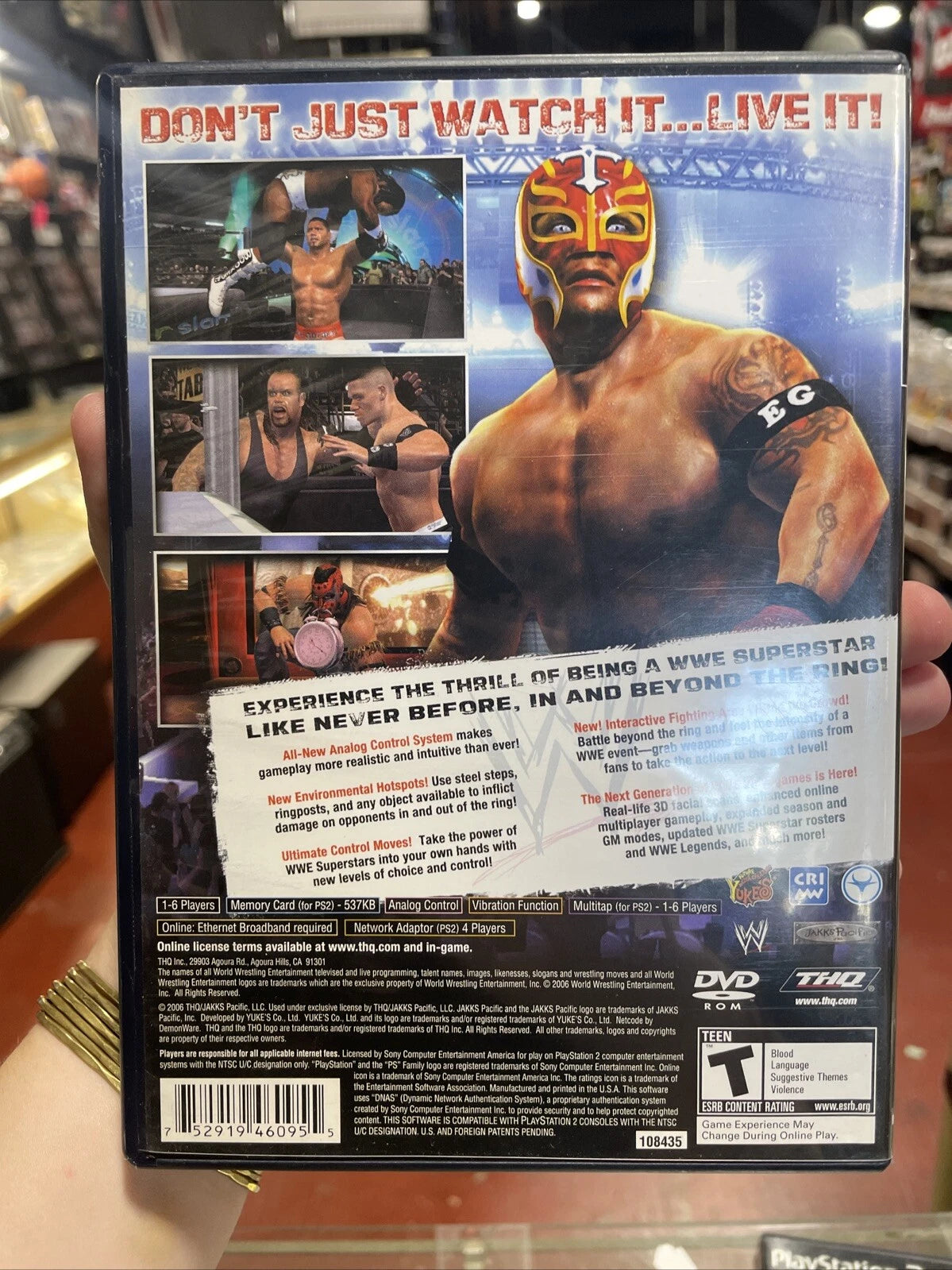 PlayStation 2 WWE 6 Game Bundle