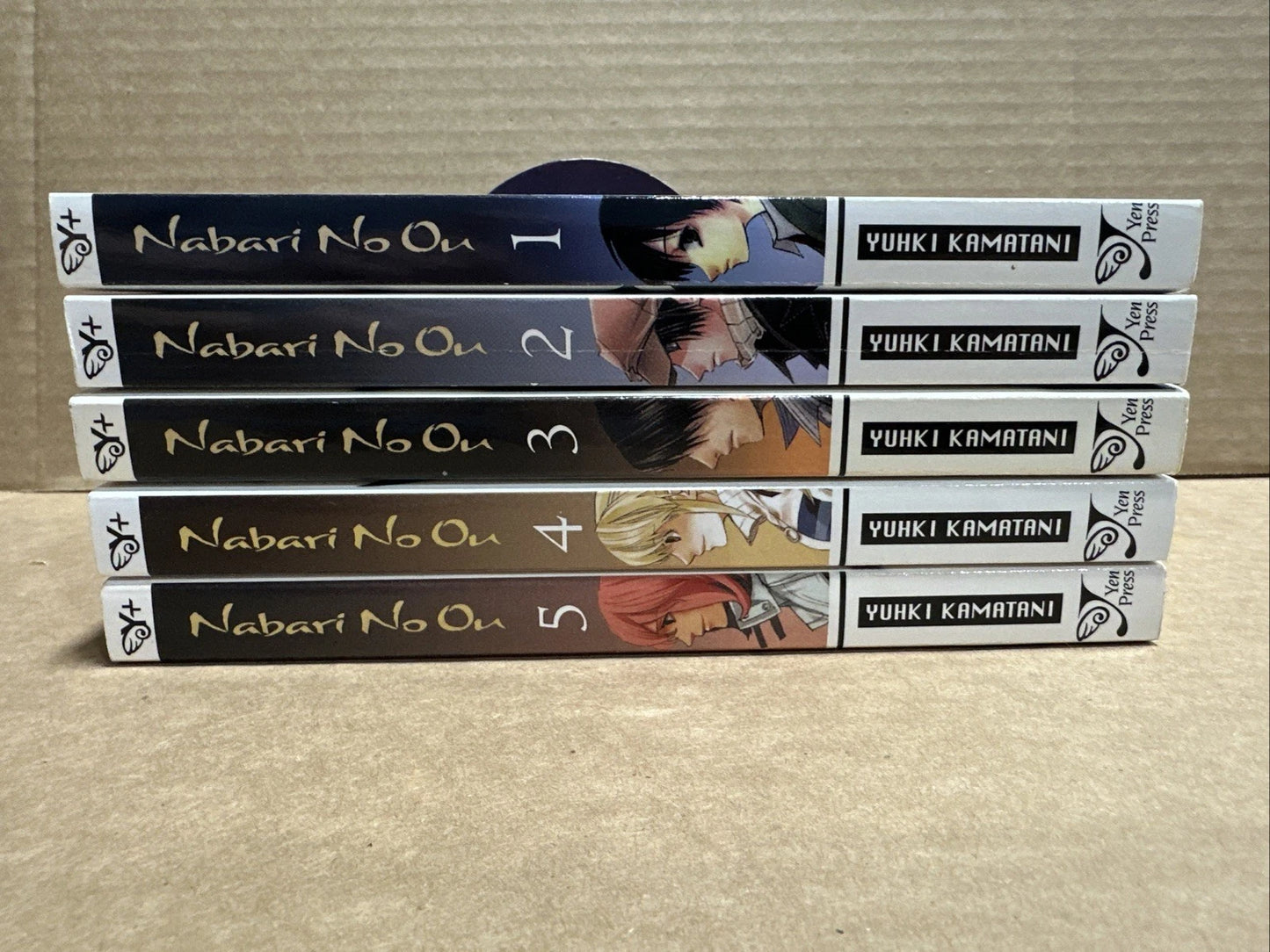 Nabari No Ou Manga English Volume 1-5 Lot RARE