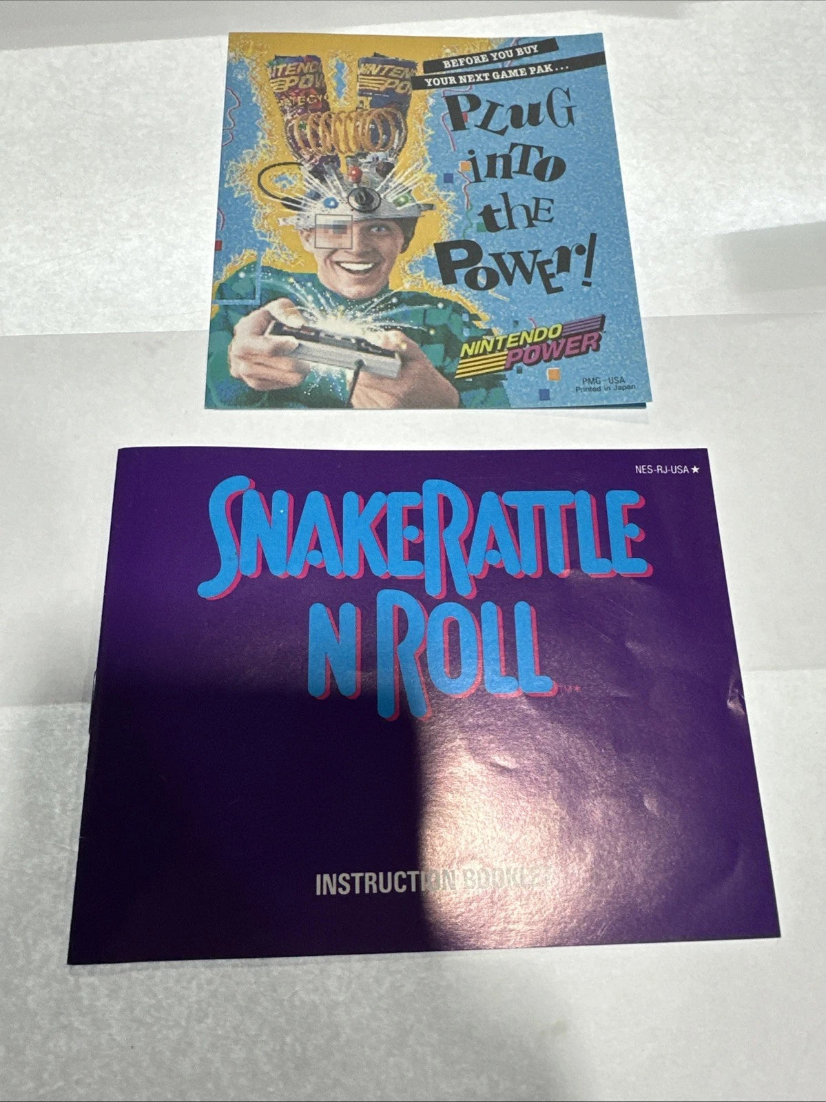 Snake Rattle 'n' Roll Nintendo NES 1991 Complete Authentic Near Mint