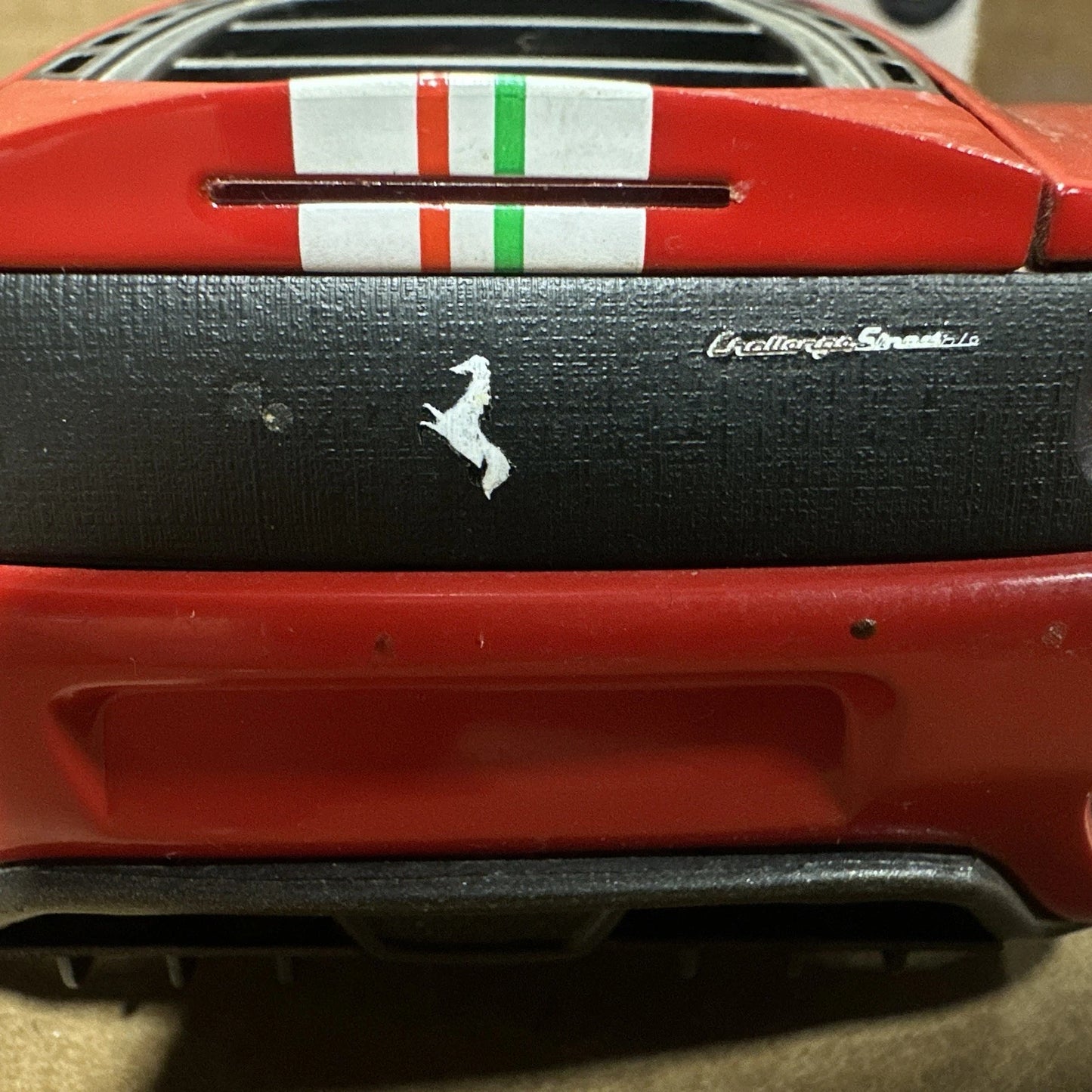 1/18 Hot Wheels Ferrari 360 Challenge Stradale Red Scale Diecast Model Car READ