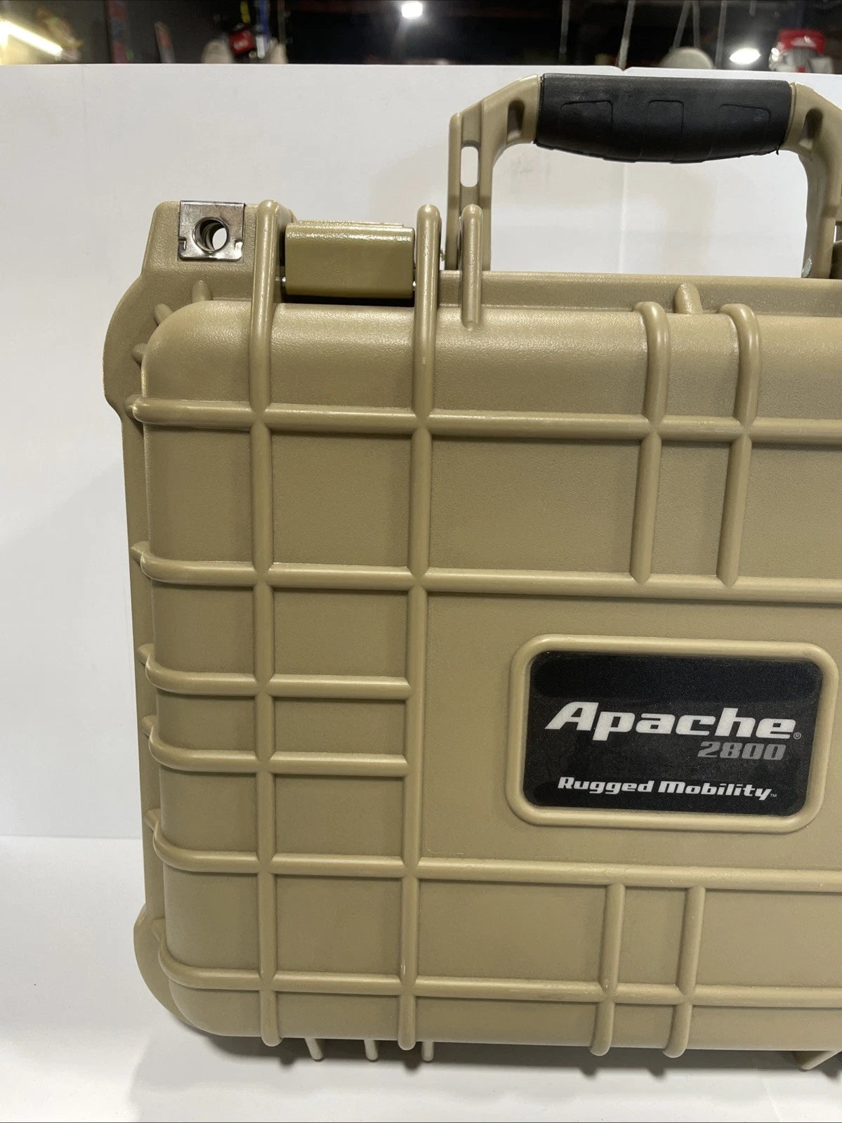 Apache 2800 Weatherproof Protective Hard Case TAN COLOR