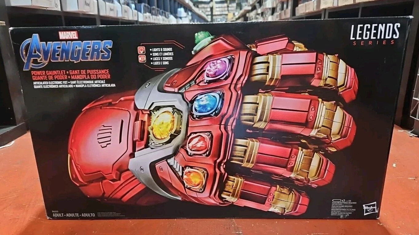 Marvel Legends Series Avengers Endgame Power Gauntlet Articulated Electric Fist