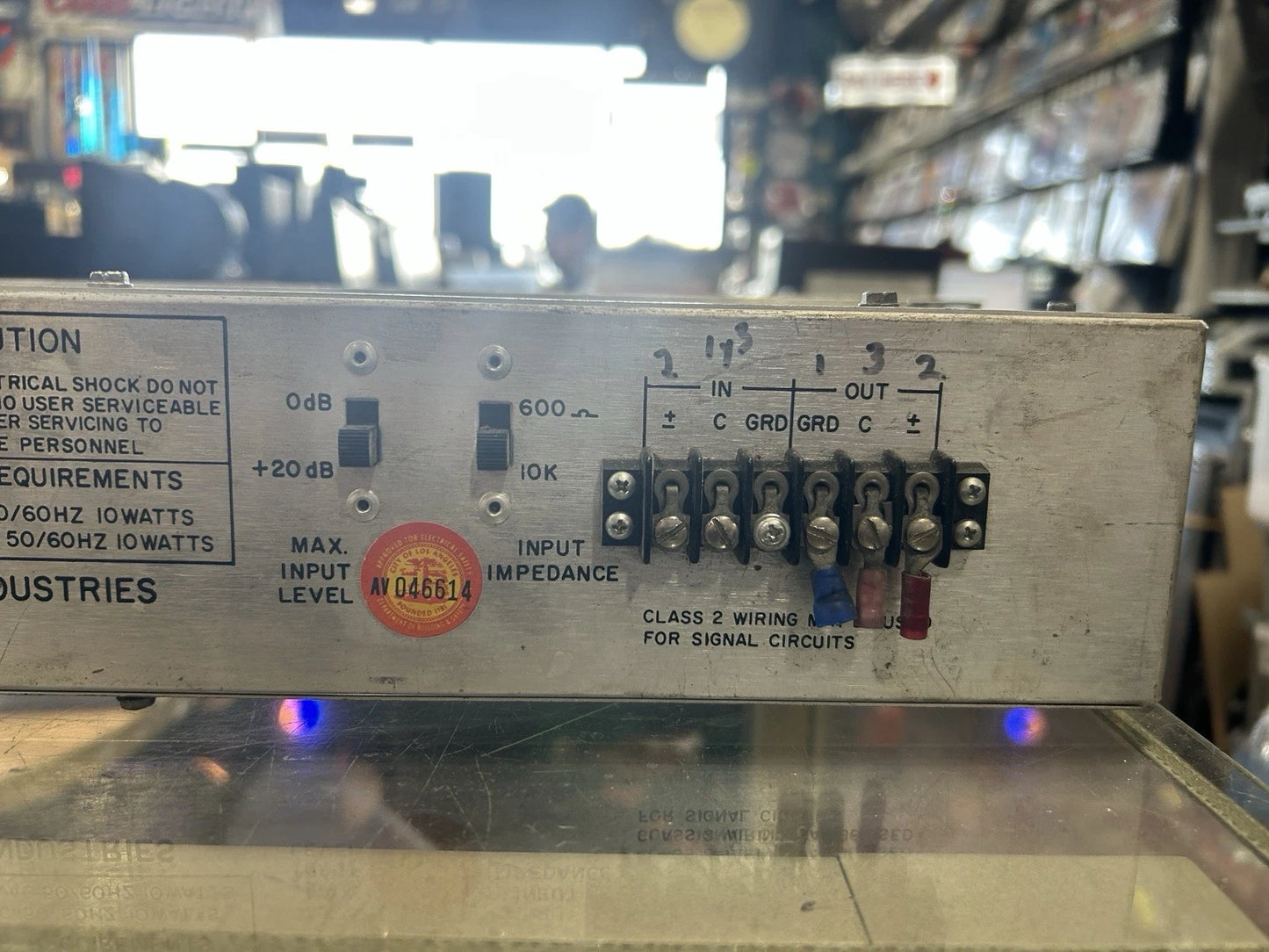 Urei 527-A 527A Graphic Equalizer Vintage Rack As is