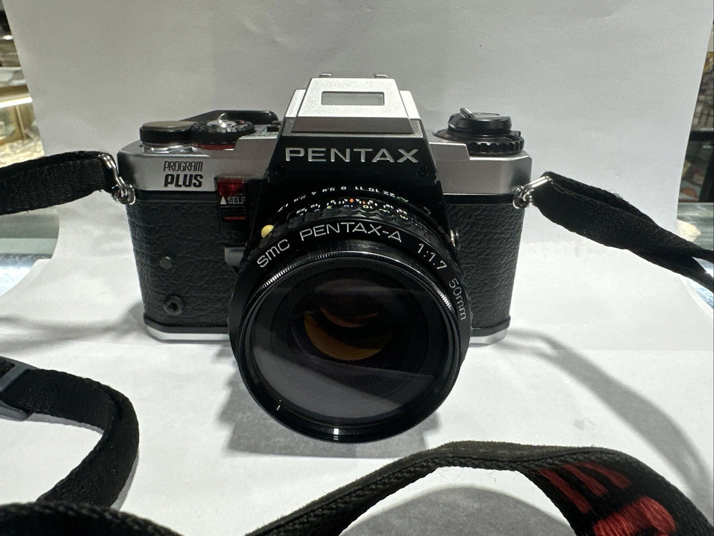 Pentax Program Plus W 50mm f1.7, Strap Untested CLEAN