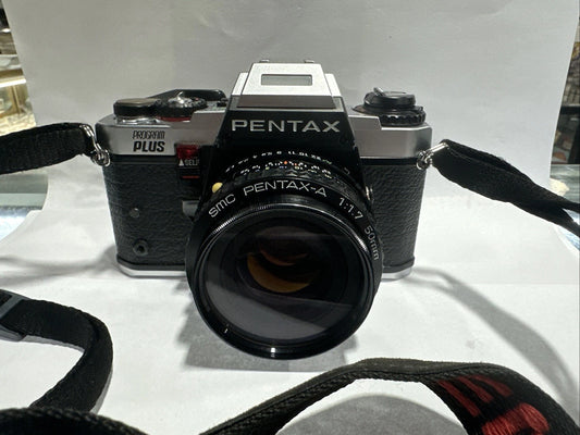 Pentax Program Plus W 50mm f1.7, Strap Untested CLEAN