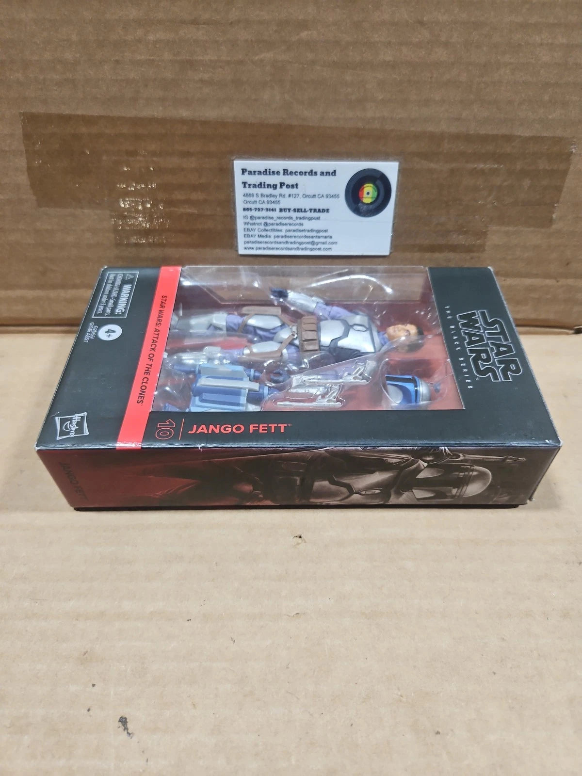Star Wars The Black Series 6" Action Figure Jango Fett #10 New Sealed