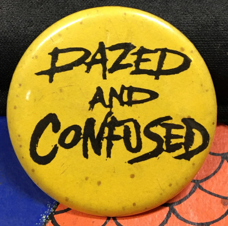 Led Zeppelin Dazed And Confused Vintage Button